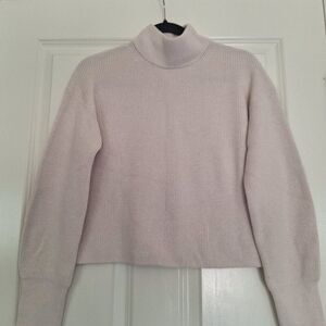 Lululemon athletica crop wool cotton sweater size 4‎